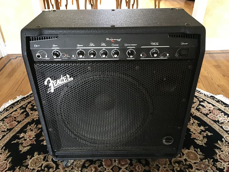 FENDER BASSMAN 100 COMBO w/comp, overdrive & line out