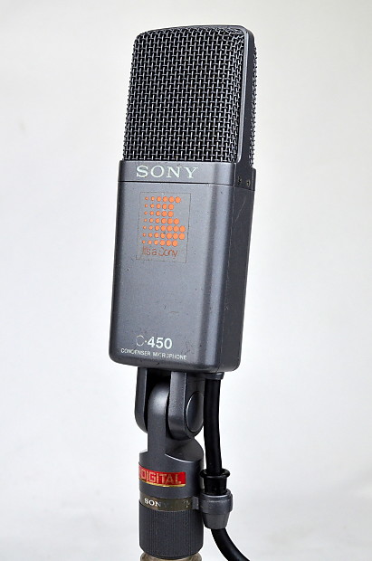 【あすつく】 SONY Vintage 1980'S C-450 only Mic Microphone Condenser 配信機器・PA機器・レコーディング機器
