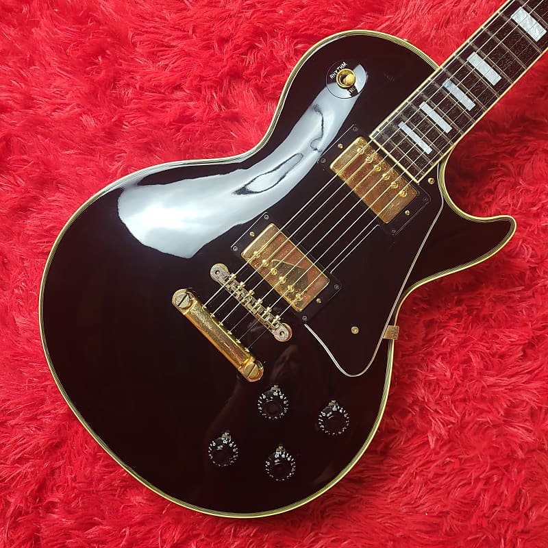 Mavis Made By Tokai LC-60 1985 - Black Beauty - Les Paul Custom - 1957  Model - Lightweight - All Original - Made In Japan - MIJ