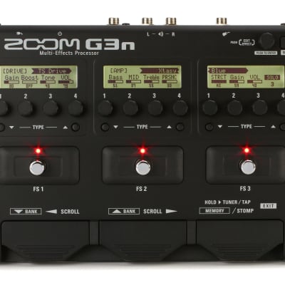 Zoom G3n Multi-effects Processor Bundle with Pro Co EG-10