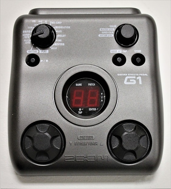 Zoom G1 MultiEffects Guitar Pedal Reverb