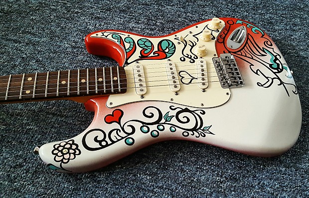 Fender Stratocaster Jimi Hendrix Monterey Pop Strat w/Custom Shop AAAAA Neck
