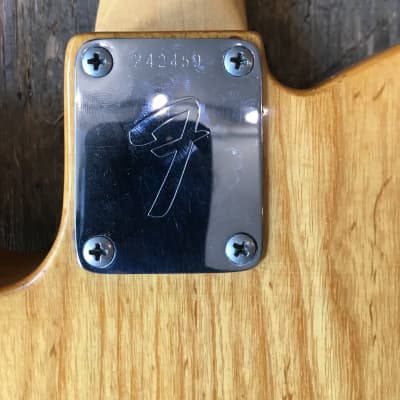 1968 Fender Thinline Telecaster in Natural finish & original Tolex hard shell case image 14