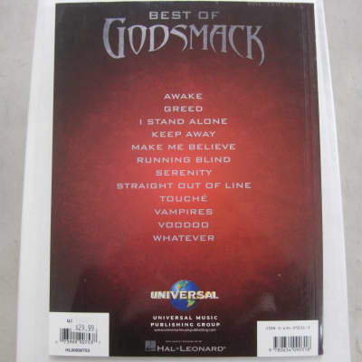 Godsmack Best of Sheet Music Song Book Songbook Guitar Tab Tablature image 2