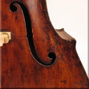Thomas Hardie Double Bass 1825, Edinburgh, Scotland image 14