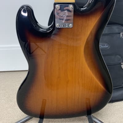 Fender Gold Foil Jazz Bass Guitar- 2-Color Sunburst image 4