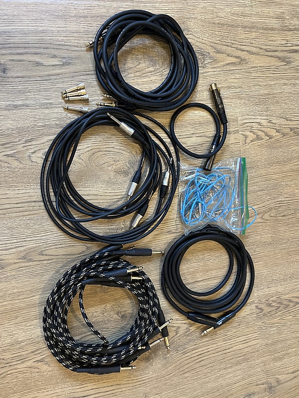 Bulk Monoprice Audio Cables (TS, TRS, 3.5mm) | Reverb