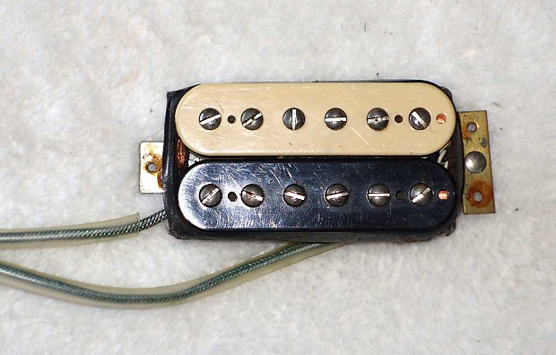 Vintage 1980 Gibson Dirty Fingers Zebra Pickup Pair w/Coil Vintage 1980 Gibson Dirty Fingers Zebra Pickup Pair w/Coil