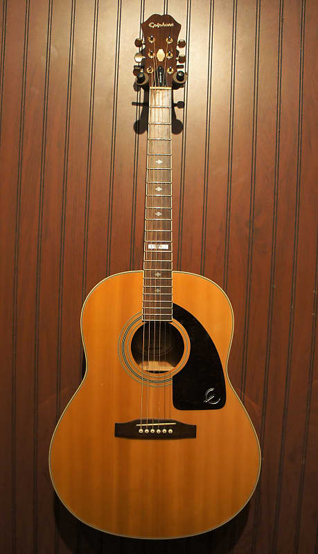 1998 Epiphone AJ-18S Natural Finish