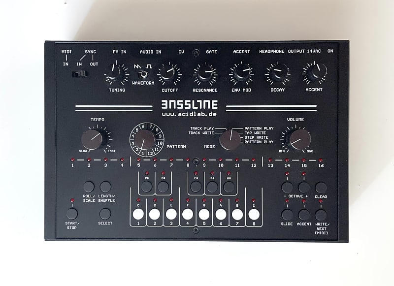 Acidlab Bassline 3 Black Reverb