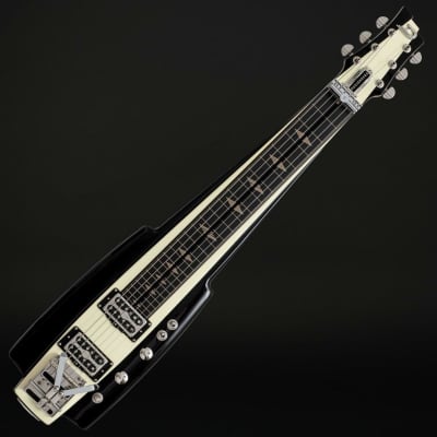 Immagine Duesenberg Fairytale SplitKing Lapsteel Guitar in Ivory and Black - 1