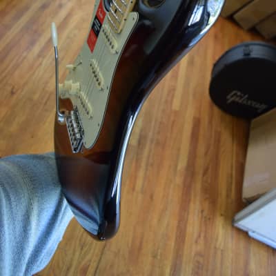 Fender American Professional Stratocaster , Immaculate condition, Left handed model, Upgraded BKP pickup image 5