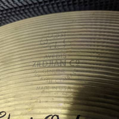 Avedis Zildjian 18" Classic Orchestral Medium-Light Cymbal - Looks And Sounds Great! image 3