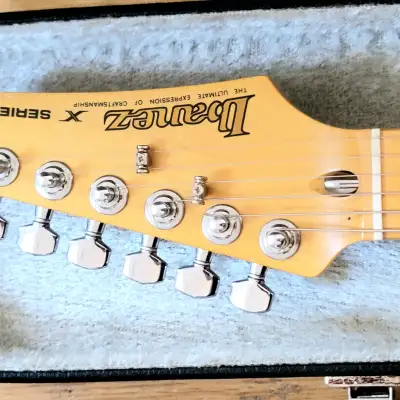 Rare Ibanez RR-150 Rocket Roll X Series MIJ Single Pickup w/ Original HSC Red image 6