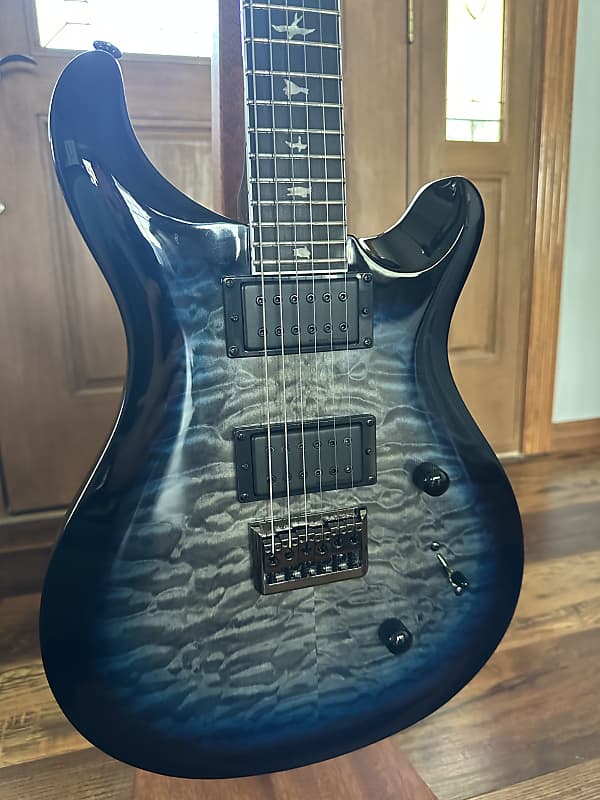 PRS SE Mark electric guitar 2023 Blue Burst Reverb