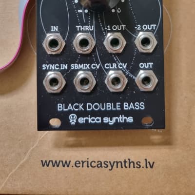 Erica Synths Black Double Bass - Eurorack Module on ModularGrid