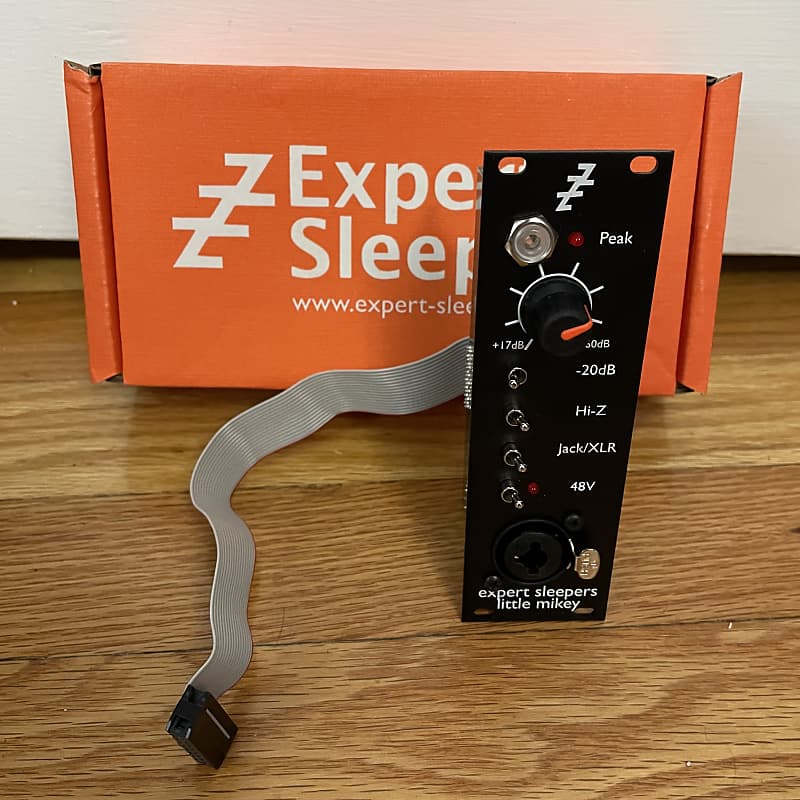 Expert Sleepers Little Mikey eurorack microphone preamp Reverb