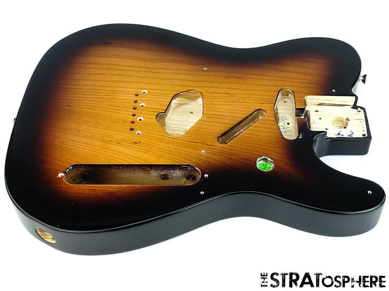 Fender Classic Player Baja 50s Telecaster Tele BODY Parts Ash Guitar 2T  Sunburst