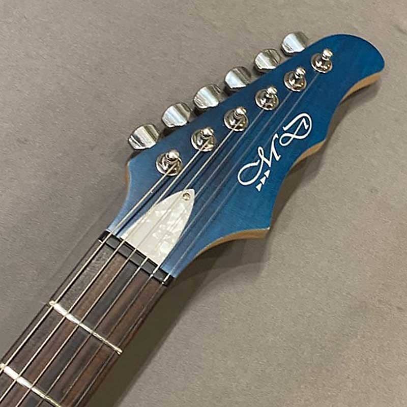 MD Guitars M.M.Produce G6 HSH Flame (See-through Blue) /Used