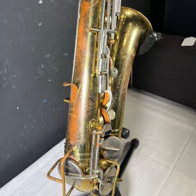 Vintage Buescher S-33 Alto Sax from 1960s original Brass image 4