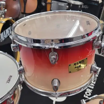 Mapex Pro M Series 4 Pc Shell Pack With Extras 2000s Red Fade image 14