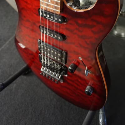 Schecter Diamond Series FR - Flame Red w/ Schecter Molded Case image 10