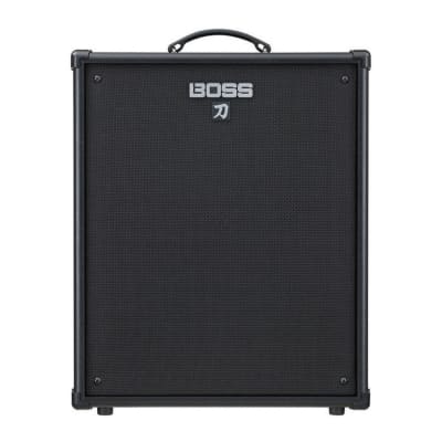 BOSS Katana-210 Bass 2 x 10-inch 160-Watt Portable Class AB Power Amp with 3 Preamp Types, Onboard BOSS Effects and External Speaker Jack for sale