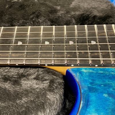 2022 Ernie Ball Music Man EBMM JP15 - Diablo Blue | Reverb