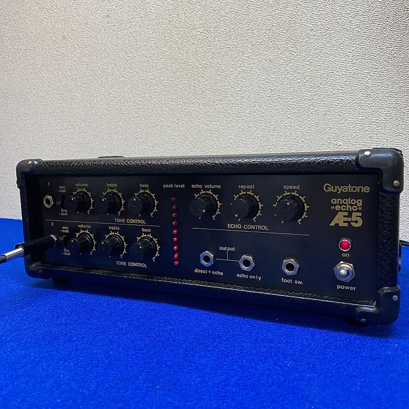 1981 Guyatone Analog echo AE-5 - awesome sounding delay 1981 Guyatone Analog echo AE-5 - awesome sounding delay