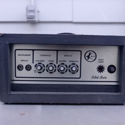 Kay Solid-state amplifier head 1960's image 1