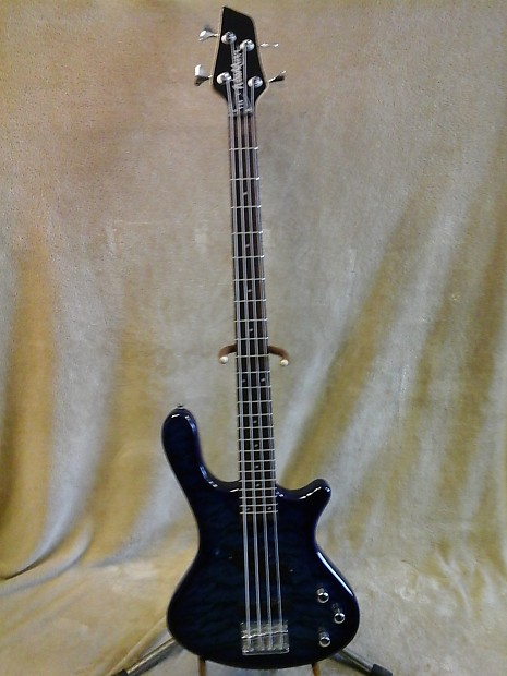 Washburn Taurus Series T14, 4 String Bass Guitar (Quilted Trans ...