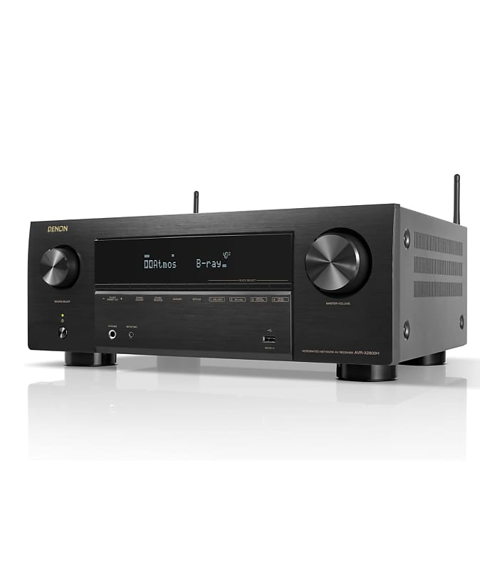 Denon AVR-X2800H 7.2 Ch Receiver - 8K UHD Home Theater AVR  			