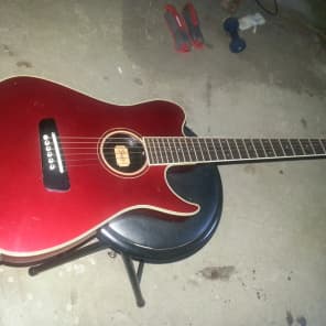 Fender Santa Rosa 89 90 Red Reverb