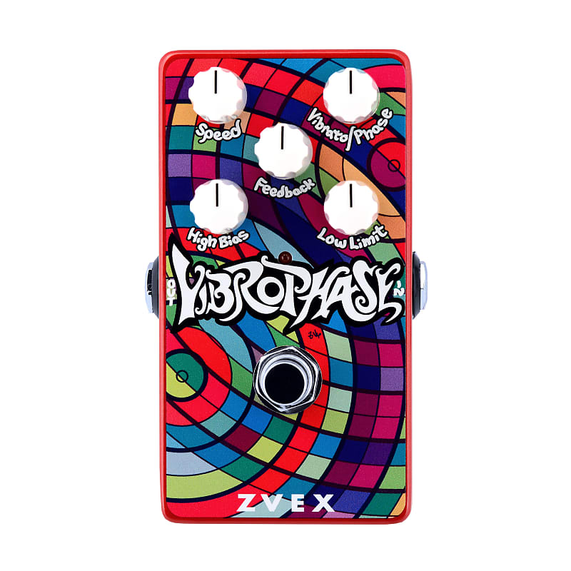 ZVEX Vibrophase Vertical Vibrato / Phaser Effects Pedal