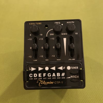 Takamine CTP-1R プリアンプ Takamine CTP-1R Cool Tube Preamp | Reverb