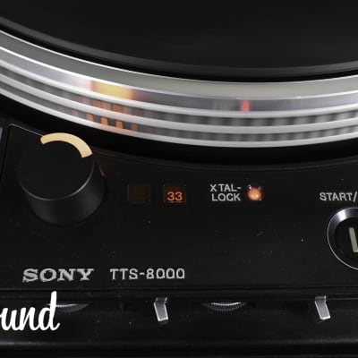 SONY TTS-8000 Direct Drive Turntable W/ SME3009 Tonearm in Very Good  condition. | Reverb