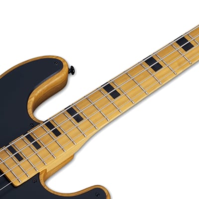 Schecter Model T Session Bass Guitar | Aged Natural Satin image 3
