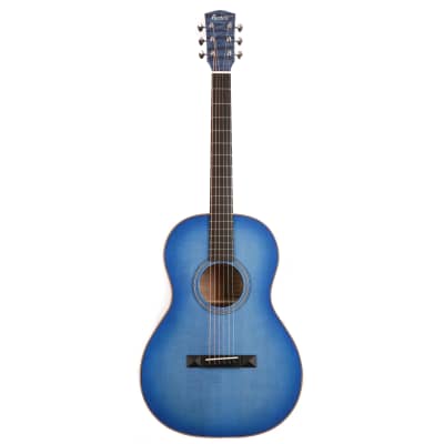 Bedell Seed to Song Parlor Acoustic Guitar - Quilt Maple and Adirondack Spruce - Sapphire - CHUCKSCLUSIVE - #822004 image 2