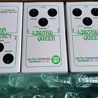 Reverb.com listing, price, conditions, and images for electro-harmonix-jhs-nano-lizard-queen-octave-fuzz