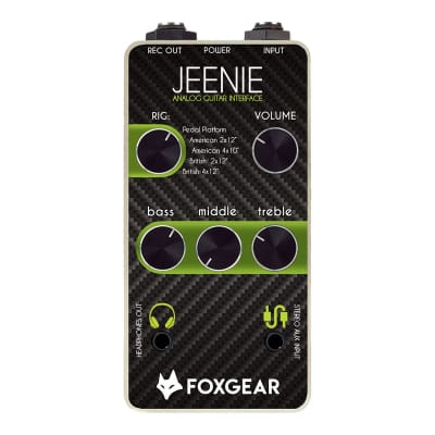Jeenie Analog Guitar Interface Foxgear image 3