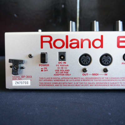Roland EF-303 Groove Effects Portable DJ Unit Real Time Step Value Modulation image 9