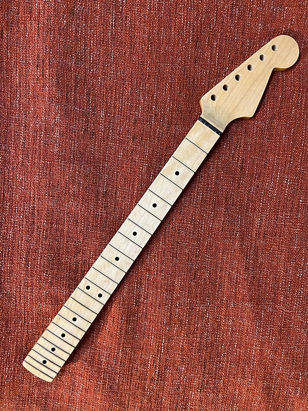 Warmoth Stratocaster Maple Guitar Neck Wizard 6150 Gloss | Reverb