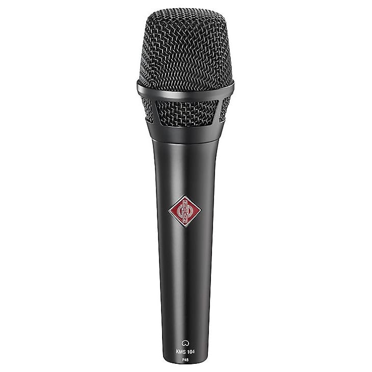 Neumann KMS 104 Handheld Vocal Condenser Microphone - Black image 1