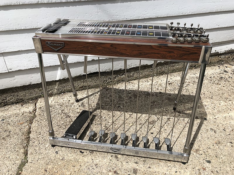 Emmons D10 Pedal Steel Guitar Push Pull 1972 Reverb