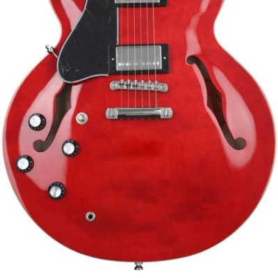 Epiphone ES-335 Left-handed Semi-hollowbody Electric Guitar - Cherry image 1