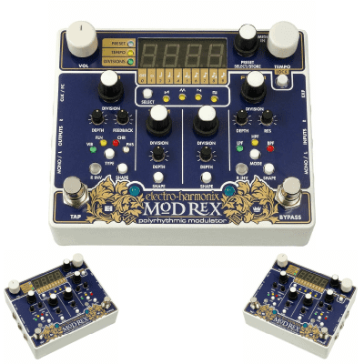 New - Electro Harmonix Mod Rex Polyrhythmic Modulator Pedal for sale