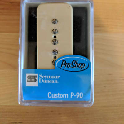 Seymour Duncan SP90-3n Custom P90 Soapbar Neck Pickup Cream image 1