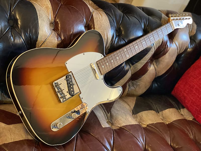 Fender Japan 1962 RI Custom Telecaster 1999 Three Tone