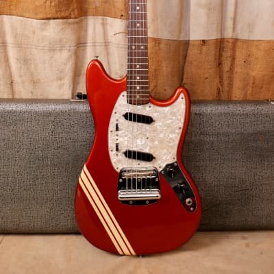 Fender Mustang Short Scale 1972 - Competition Red for sale