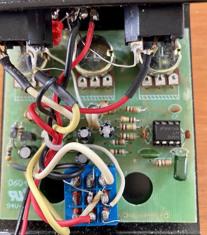 ProCo USA Rat 2 Distortion w/ Keeley 3-Way Mod + LM308 chip